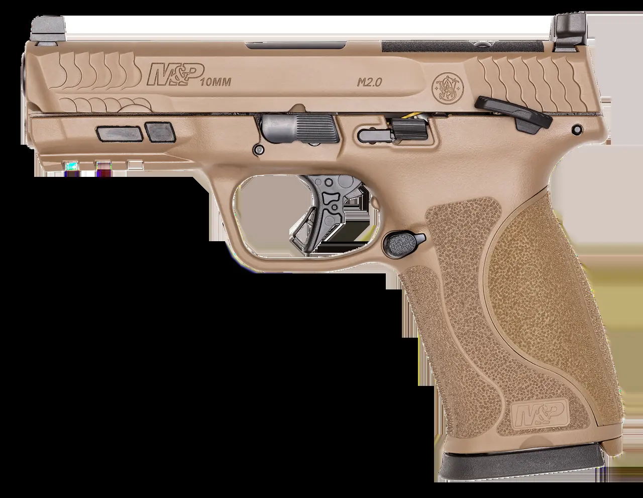 SW M&P® 10MM M2.0 FDE WITH THUMB SAFETY
