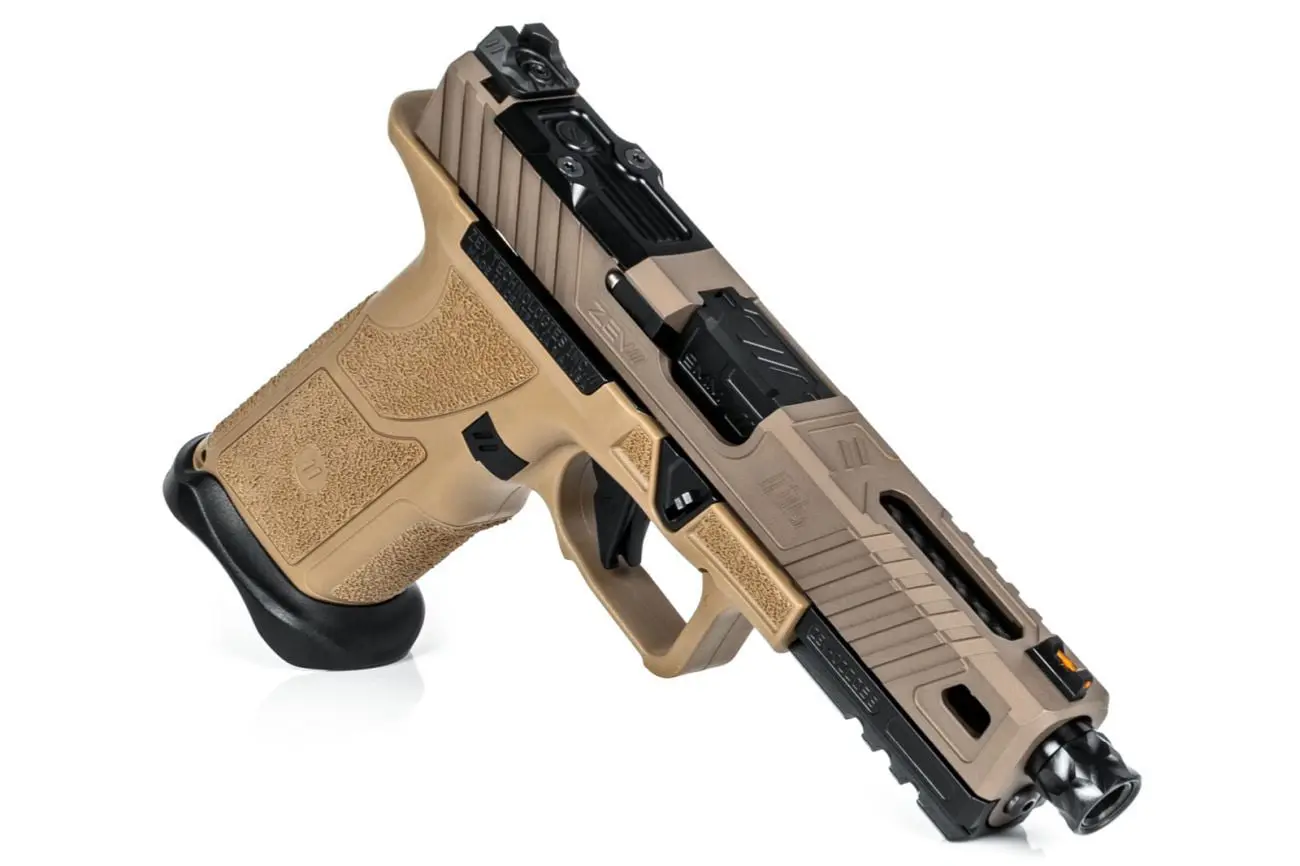 ZEV OZ9 Elite, FDE , Blak barerl SD luxury guns
