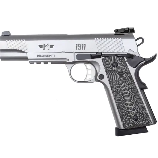 Messerschmitt ME 1911, kal.9mm Luger, Silver, mier.LPA