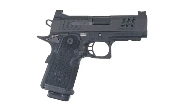 Staccato 2011 CS DPO X-Series 9mm Pistol - 3.5 Curved Trigger DLCDLC