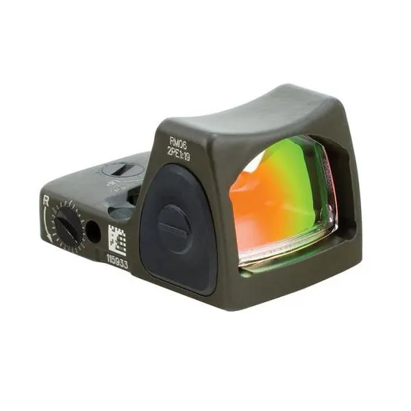 Trijicon RMR 6.5MOA Red ADJ T2 OD Green